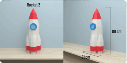 4 verschillende raketten - Afbeelding 5