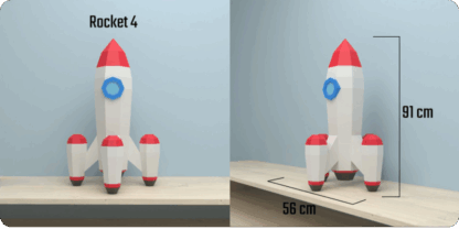 4 verschillende raketten - Afbeelding 7